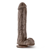 Chocolate 11.5 Inch Realistic Dildo with Suction Cup Adult Toy Dongs Realistic